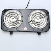 MINGFENGS Professional Dual Induction Cooktop with Precision Temp Control 2000W Portable Countertop Burner for RV/Dorm Cooking, 9 Power Levels \u0026 Child Lock